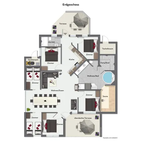 Strandblick - Dorf 1 07 *